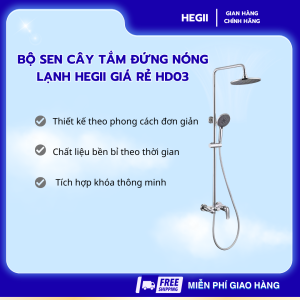 Bộ sen cây tắm đứng nóng lạnh HEGII giá rẻ HD03