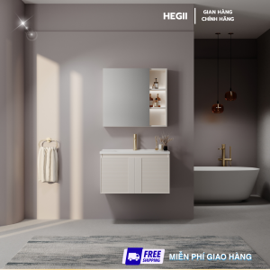 BỘ TỦ CHẬU RỬA MẶT HEGII M80 SERIES (TREO TƯỜNG HIỆN ĐẠI)