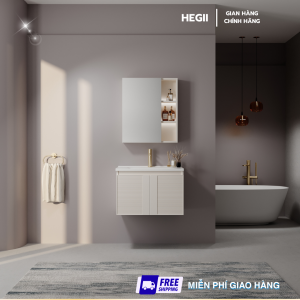 BỘ TỦ CHẬU RỬA MẶT HEGII MODERN M70 SERIES (TREO TƯỜNG TINH TẾ)