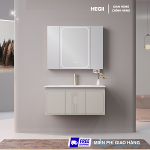 BỘ TỦ CHẬU RỬA MẶT HEGII CLASSIC CL120 SERIES (TREO TƯỜNG PHONG CÁCH CỔ ĐIỂN HIỆN ĐẠI)