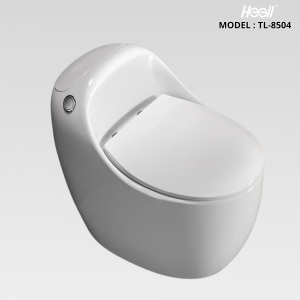 Bồn Cầu Một Khối Hình Trứng Cao Cấp TL-8504 – Đột Phá Thiết Kế, Nâng Tầm Đẳng Cấp