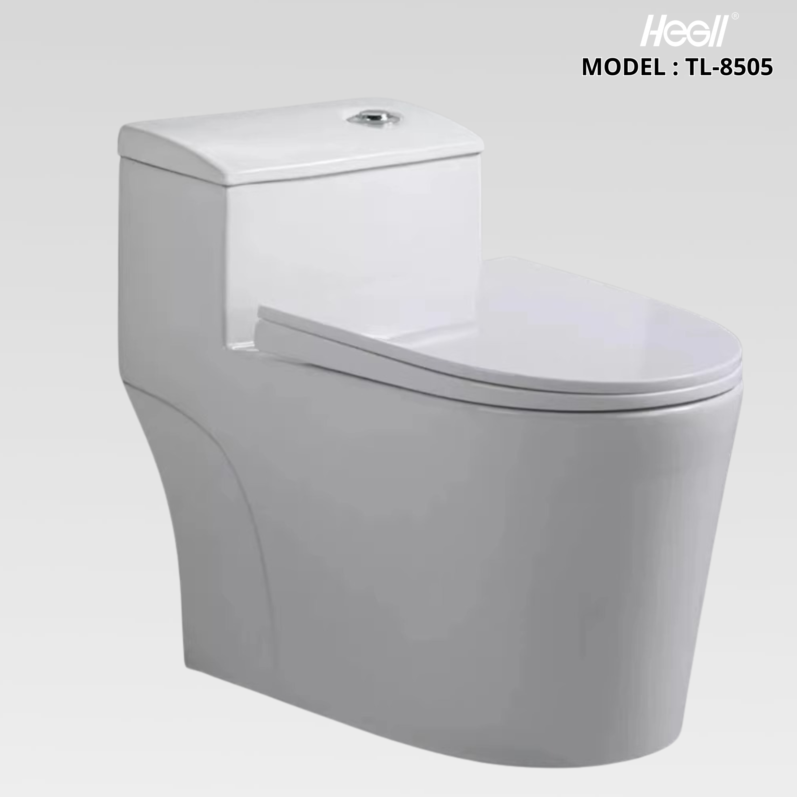 Bồn Cầu Một Khối Cao Cấp TL-8505 – Thiết Kế Tối Giản, Đẳng Cấp Sang Trọng