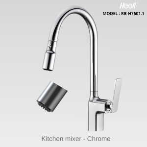Vòi Rửa Bát HEGll  RB-H7601.1 Mạ Chrome – Trải Nghiệm Bếp Chuyên Nghiệp Tại Gia