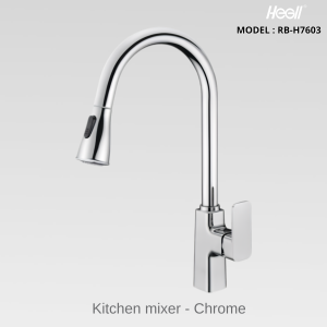 Vòi Rửa Bát HEGll RB-H7603 Mạ Chrome – Trải Nghiệm Bếp Chuyên Nghiệp Tại Gia