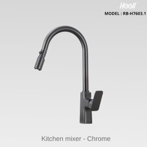 Vòi Rửa Bát HEGll RB-H7603.1 Mạ Chrome – Trải Nghiệm Bếp Chuyên Nghiệp Tại Gia