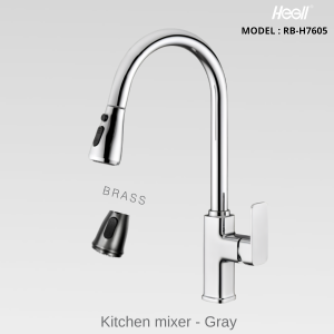 Vòi Rửa Bát HEGll RB-H7605 Mạ Chrome – Trải Nghiệm Bếp Chuyên Nghiệp Tại Gia