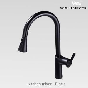 Vòi Rửa Bát HEGll RB-H7607BK Mạ Chrome – Trải Nghiệm Bếp Chuyên Nghiệp Tại Gia