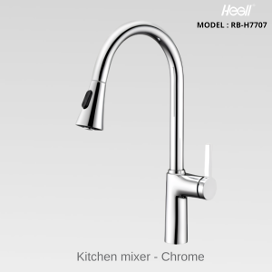 Vòi Rửa Bát HEGll RB-H7707 Mạ Chrome – Trải Nghiệm Bếp Chuyên Nghiệp Tại Gia